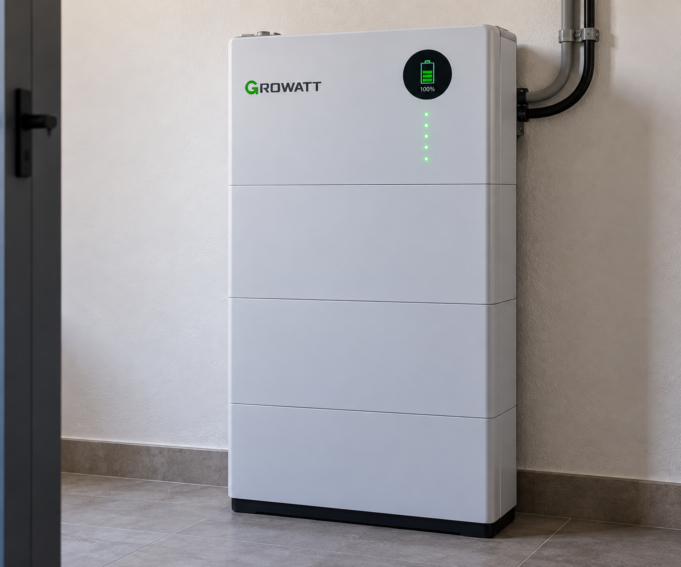 10 kWh solar battery storage installation in Marbella