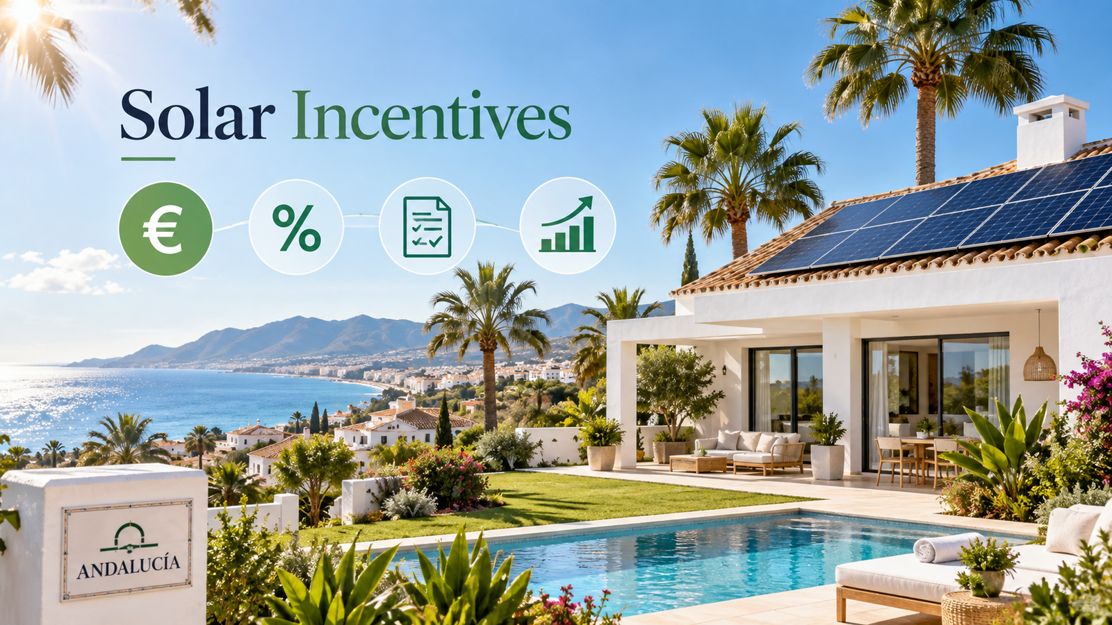 Subsidies for solar panels in Andalusia.